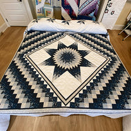 Blue Lonestar in Commons King Quilt