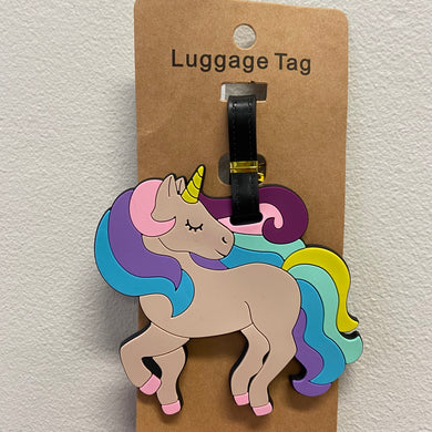 Unicorn Luggage Tag