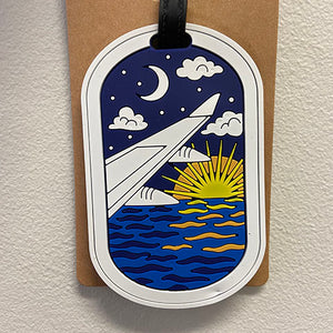 Plane Window Luggage Tag