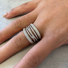 Stacked Sparkle Ring