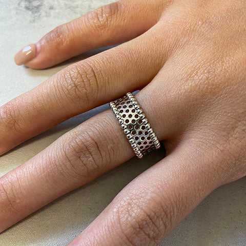 Perforated Band Ring