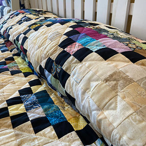 Diamond Patch King Quilt