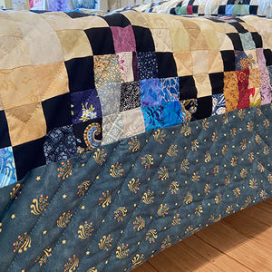 Diamond Patch King Quilt