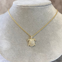Sparkle Turtle Necklace