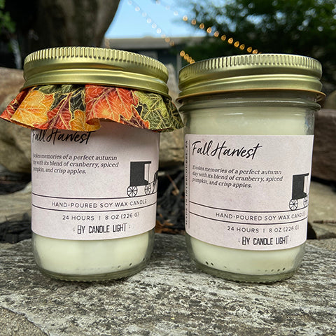 Fall Harvest 8 oz Candles