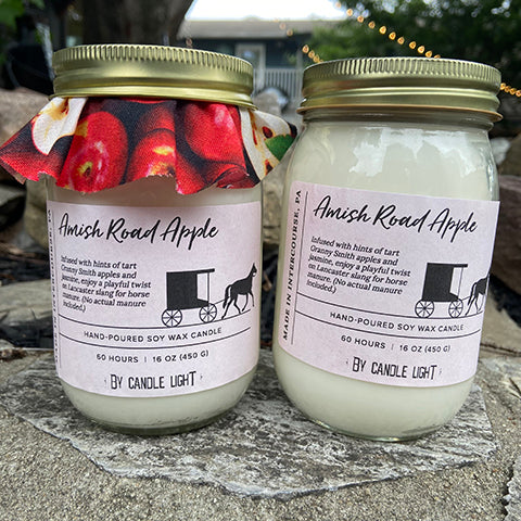 Amish Road Apple 16 oz Candles