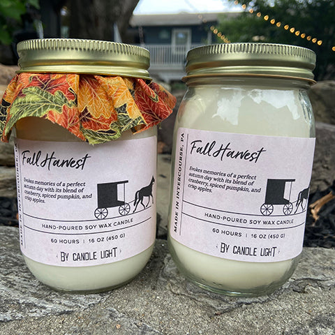 Fall Harvest 16 oz Candles