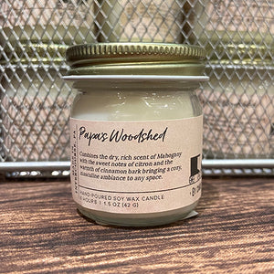 Papa's Woodshed 1.5 oz Candle