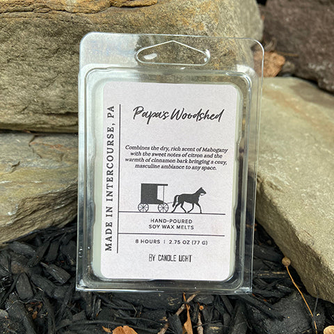 Papa's Woodshed Candle Melts