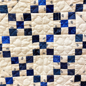 Single Irish Chain Wall Hanging Quilt