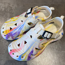 Tie Dyed Velcro Sandals