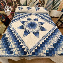 Assorted Blue Lonestar Quilts