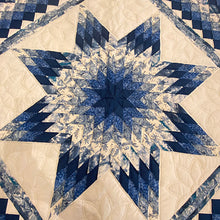 Assorted Blue Lonestar Quilts