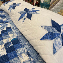 Assorted Blue Lonestar Quilts