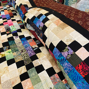 Diamond Patchwork Quilt