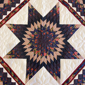 Assorted Blue Lonestar Quilts