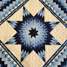 Assorted Blue Lonestar Quilts