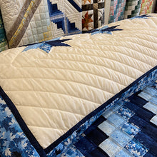 Assorted Blue Lonestar Quilts