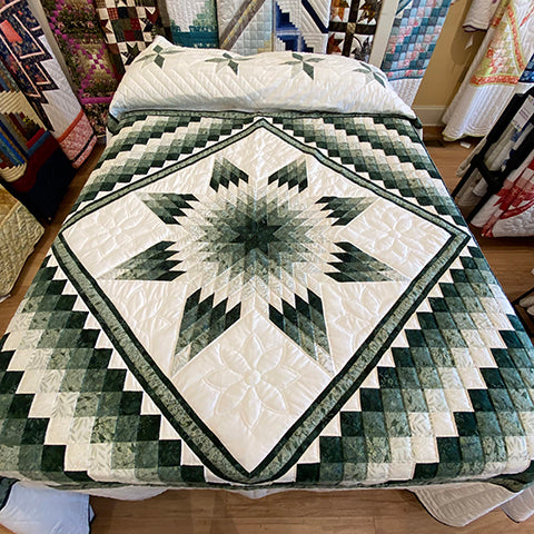 Green Lonestar in Commons Quilt