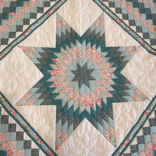 Blue/Pink Lonestar in Commons Quilt