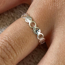 Smiley Eternity Band Ring