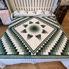 Green Lonestar in Commons King Quilt