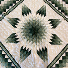 Green Lonestar in Commons King Quilt