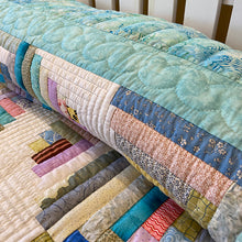 Assorted Wavy Log Cabin King Quilts