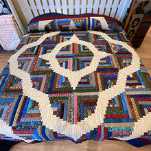 Assorted Wavy Log Cabin King Quilts