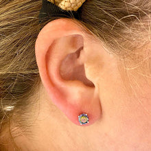 Cubic Zirconia Stud Earrings