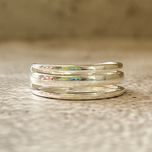 Plain Triple Band Ring