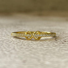 Infinity Knot Thin Band Ring