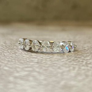 9 Oval Cubic Zirconia Ring