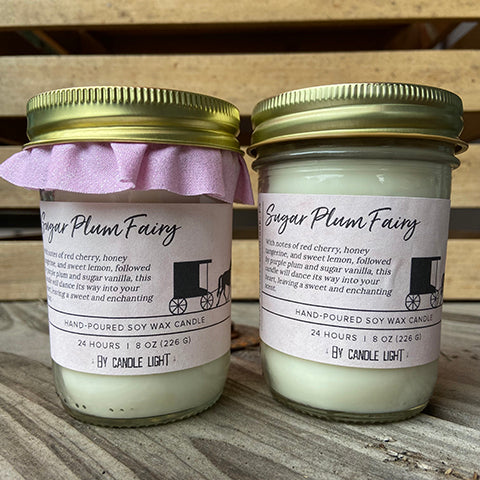 Sugar Plum Fairy 8 oz Candles