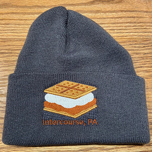 S'more Intercourse Knit Beanie Hat