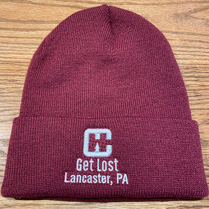 Get Lost Knit Beanie Hat