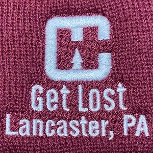 Get Lost Knit Beanie Hat