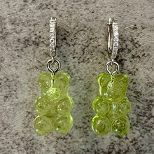 Gummy Bear Dangle Huggie Earrings