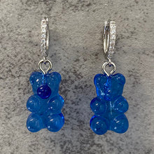 Gummy Bear Dangle Huggie Earrings