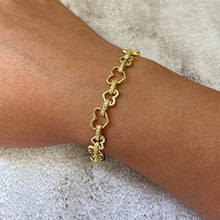 Linked Heart Tennis Bracelet