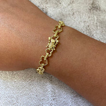 Linked Heart Tennis Bracelet