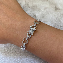 Linked Heart Tennis Bracelet