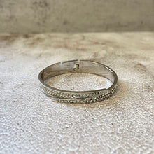 Pave Tapered Hinge Bangle