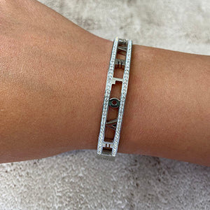 Love Ladder Hinge Bangle