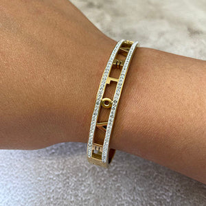 Love Ladder Hinge Bangle