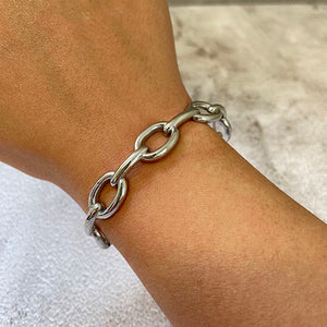 Open Chain Link Bangle