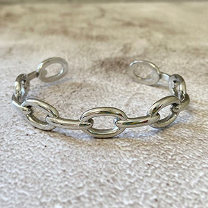 Open Chain Link Bangle