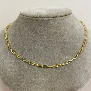 Large Paperclip Necklace