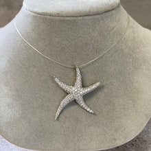 Large Pave Starfish Pendant