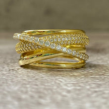 5-Band Woven Band Ring